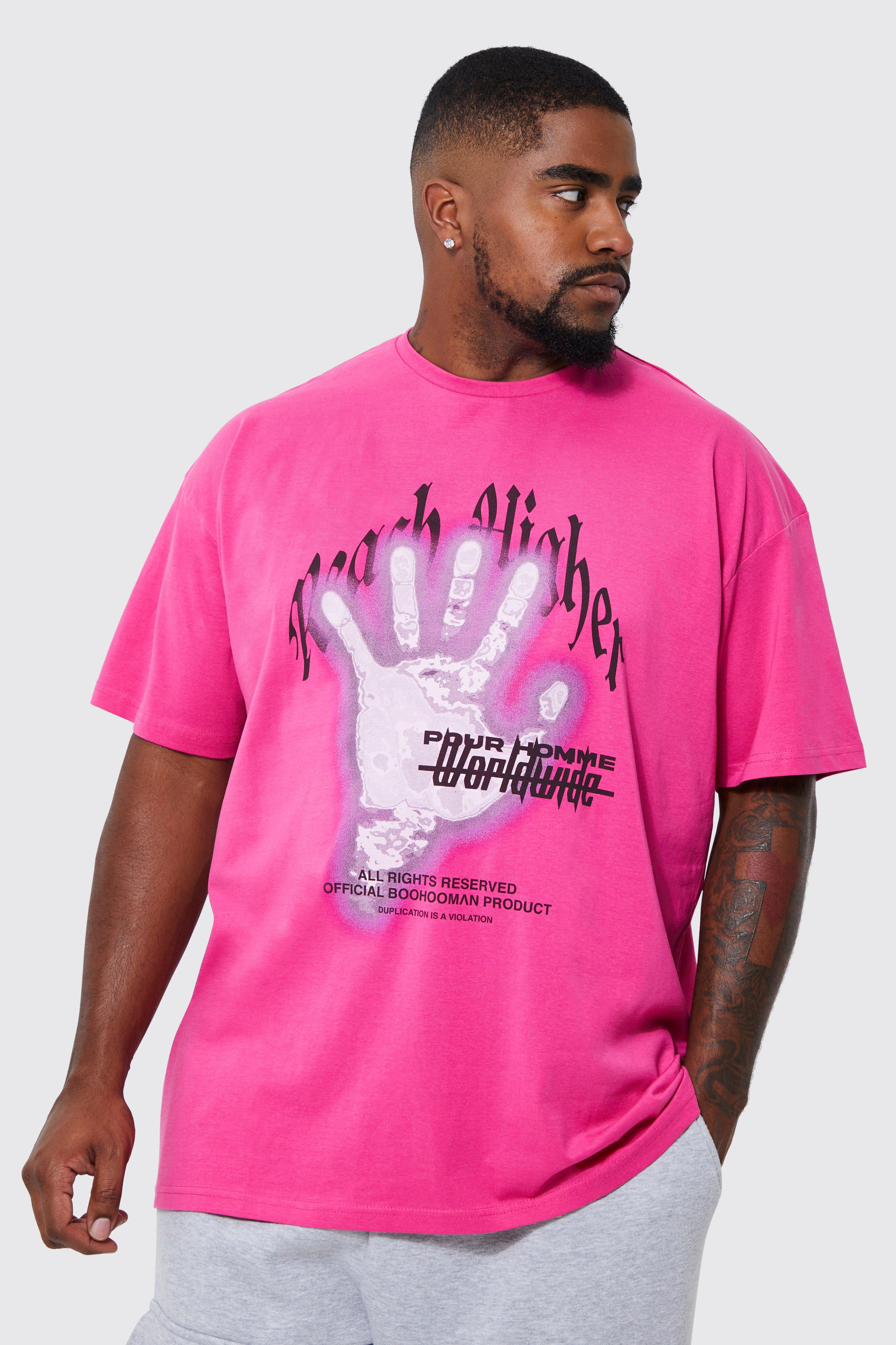 Hot pink best sale thermal shirt